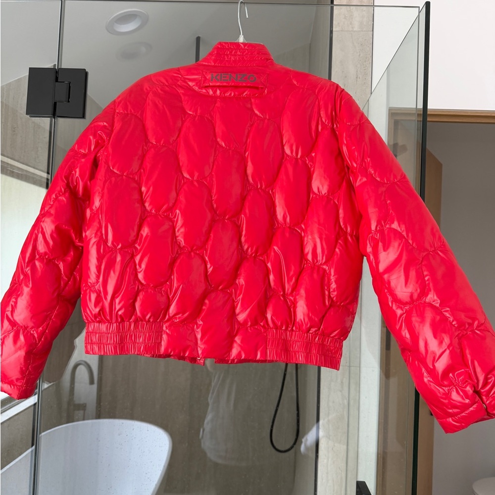 Kenzo Vibrant Red Puffer Jacket - Picture 5 of 6